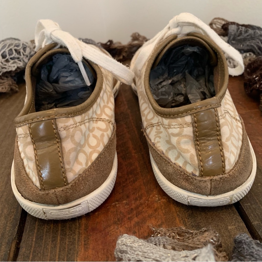 Coach Edith Canvas Sneakers - Picture 4 of 14